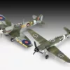 Model Set Combat Set Bf109G-10 & Spitfire Mk.V