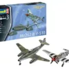 Combat Set Messerschmitt Me262 & P-51B Mustang