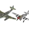 Combat Set Messerschmitt Me262 & P-51B Mustang