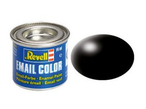 schwarz, seidenmatt RAL 9005 14 ml-Dose