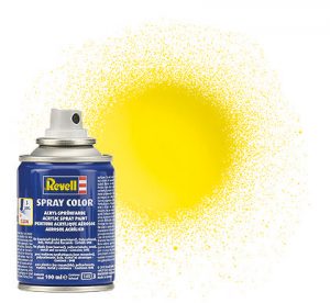 Spray gelb, glanzend