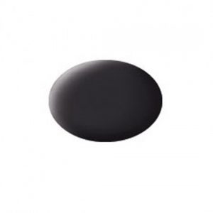 Teerschwarz, matt Aqua Color 18 ml