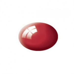Italian Red, glanzend Aqua Color 18 ml
