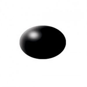 schwarz, seidenmatt RAL 9005 Aqua Color 18 ml