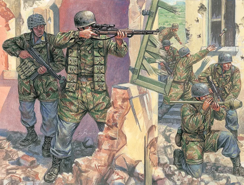 Italeri 6045 German Paratroops