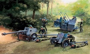Italeri 7026 German Guns Set