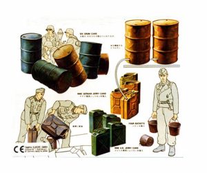 Tamiya 35026 WWII Diorama-Set US Jerry Can Set
