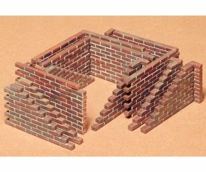 Tamiya 35028 WWII Diorama-Set Brick Wall