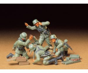 Tamiya 35193 WWII Figurenset Duits Mortierteam