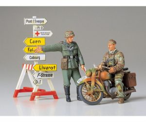 Tamiya 35241 WWII Figurenset Duitse soldaten motor