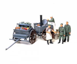 Tamiya 35247 WWII Dioramaset veldkeuken