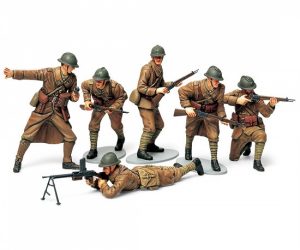 Tamiya 35288 WWII Figurenset Franse infanterie