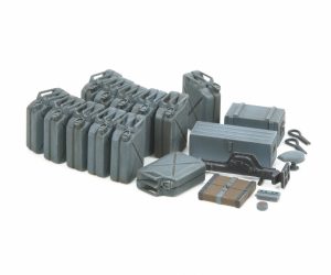 Tamiya 35315 WWII Diorama-Set WWII Duitse jerrycans