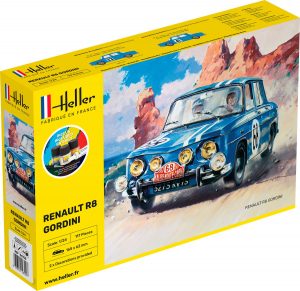 Heller 1/24 STARTER KIT RENAULT R8 GORDINI