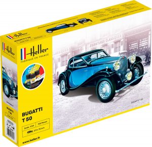 Heller 1/24 STARTER KIT BUGATTI T 50