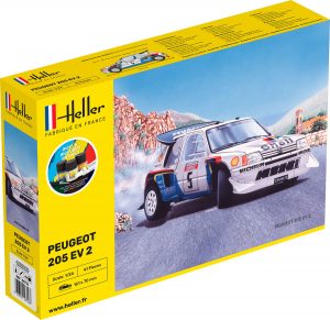 Heller 1/24 STARTER KIT PEUGEOT 205 EV 2