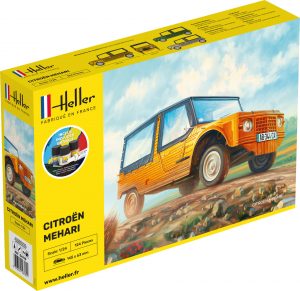 Heller 1/24 STARTER KIT CITROËN MEHARI (VERSION 1)