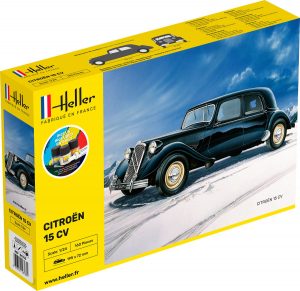Heller 1/24 STARTER KIT CITROËN 15 CV
