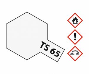 Tamiya TS-65 Blanke Lak Pareleffect Gloss Spray