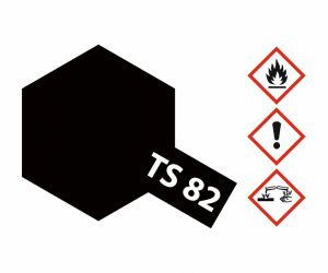 Tamiya TS-82 Bandenzwart Matt Spray