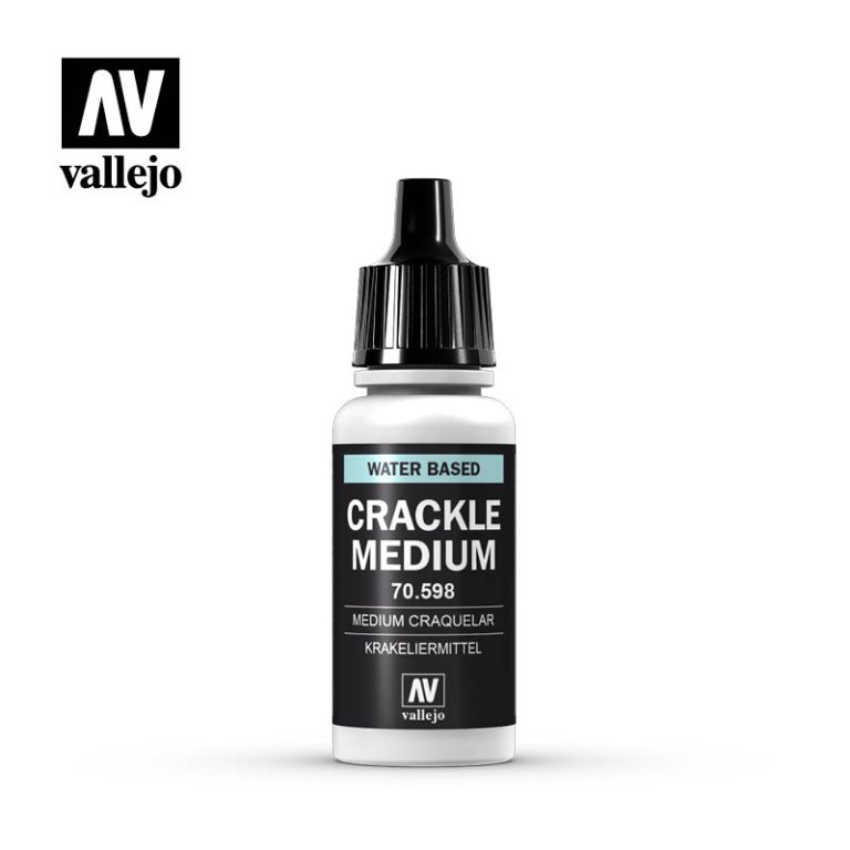 Crackle medium vallejo как пользоваться