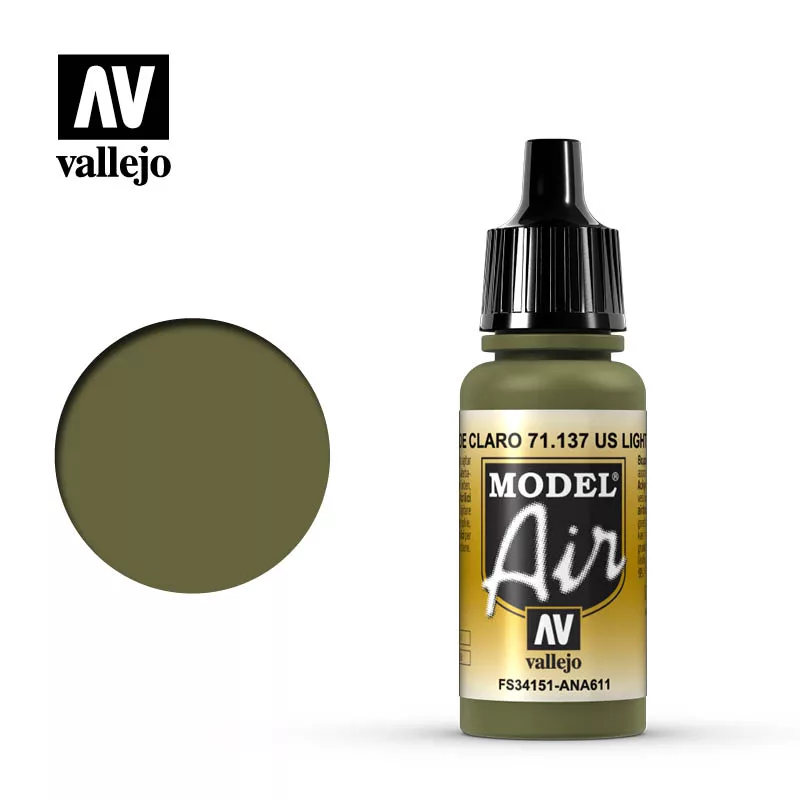 Vallejo 71.137 U.S. Light Green