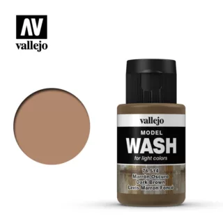 Vallejo 76.514 Dark Brown Wash