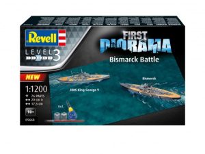 First Diorama Set - Bismarck Battle