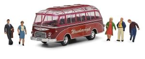 Setra S6 + 5 figuren Die Wandervögel