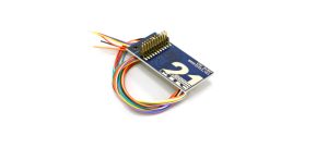 ESU 51957 Gauge Neutral Adapter board 21MTC for 8 amplified outputs, with soldering pads and wires