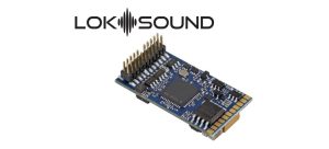 ESU 58412 Spoor H0 LokSound 5 DCC / MM / SX / M4 "Lege decoder", PluX22 met luidspreker 11x15mm