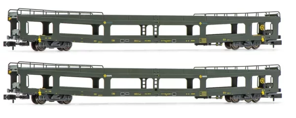 arn-hn4350 Arnold HN4350 RENFE 2-UNIT DDMA AUTOTRANSPORTER Tp. IV