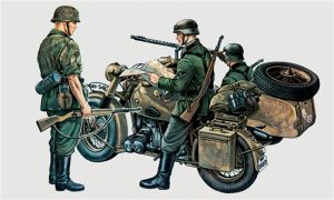 1/35 BMW R75 WITH SIDECAR