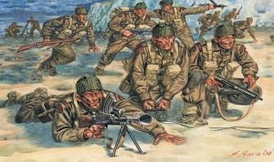 1/72 BRITISH COMMANDOS WWII
