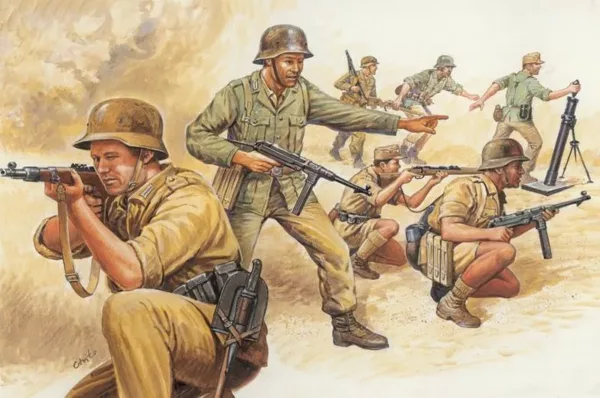 1/72 GERMAN AFRIKA KORPS WWII