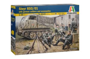 1/35 STEYR RSO/01 WITH GERMAN SOLDIERS AND ACCESSOIRES