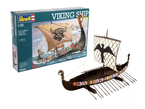 05403_kmpw_viking_ship Model Set Viking Ship