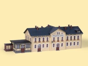 Bahnhof Klingenberg-Colmnitz 400x130x130 mm