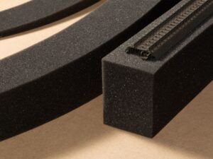 Bahndammverlängerung - Schaumstoff