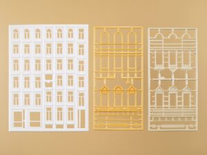 Fenster und Gewände für Wohngebäude