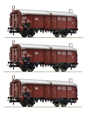 Roco 77050 set schuifdakwagens DB Tp.IV