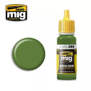 ACRYLIC COLOR BRIGHT GREEN AMT-4 JAR 17ML