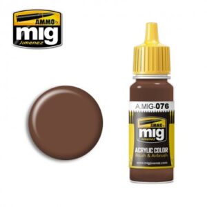 ACRYLIC COLOR BROWN SOIL JAR 17ML