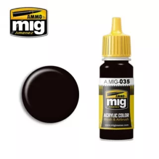 ACRYLIC COLOR DARK TRACKS JAR 17ML
