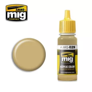ACRYLIC COLOR DESERT SAND JAR 17ML
