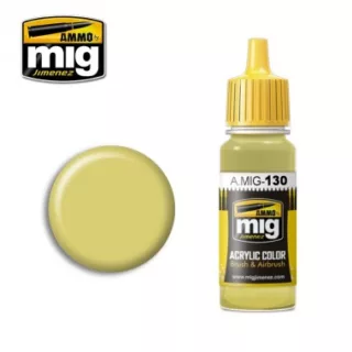 ACRYLIC COLOR FADED YELLOW JAR 17ML