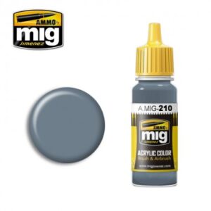 ACRYLIC COLOR FS 35237 BLUE GRAY AMT-11 JAR 17ML