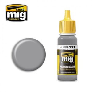 ACRYLIC COLOR FS 36270 MEDIUM GRAY JAR 17ML