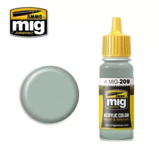 ACRYLIC COLOR FS 36495 LIGHT GRAY JAR 17ML