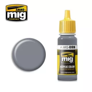 ACRYLIC COLOR GREY JAR 17ML